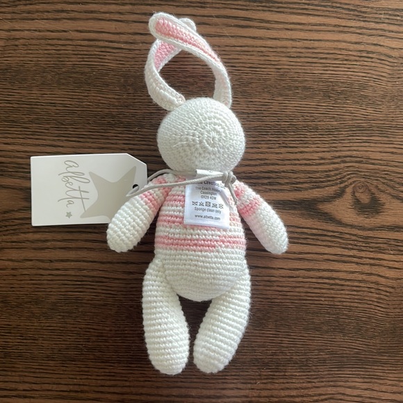 Albetta Bunny Rattle Toy - Picture 3 of 3